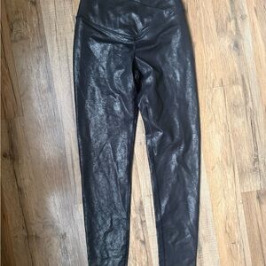 Fabletics Glossy Black Leggings